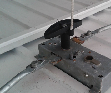 Garage door mechanism replacement