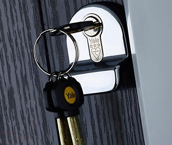 Yale high security anti-snap lock